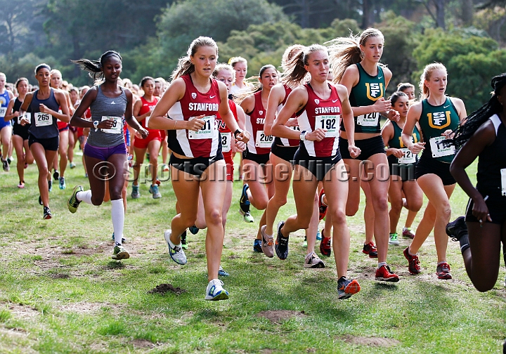 2014USFXC-031.JPG - August 30, 2014; San Francisco, CA, USA; The University of San Francisco cross country invitational at Golden Gate Park.